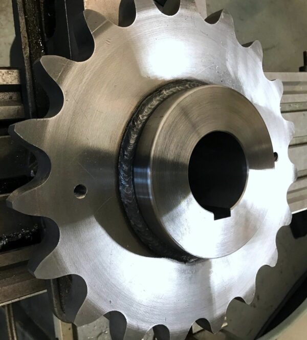 Thirty Two Machine offers services for sprocket keyway breaching and metal CAD to part manufacturing.