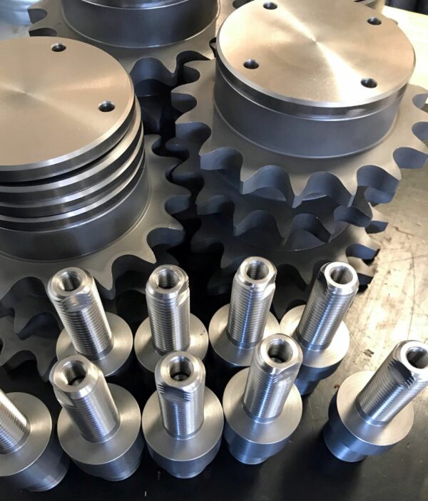 Thirty-two machine offers metal CNC milling and turning and CAD to part manufacturing for sprockets and shafts.